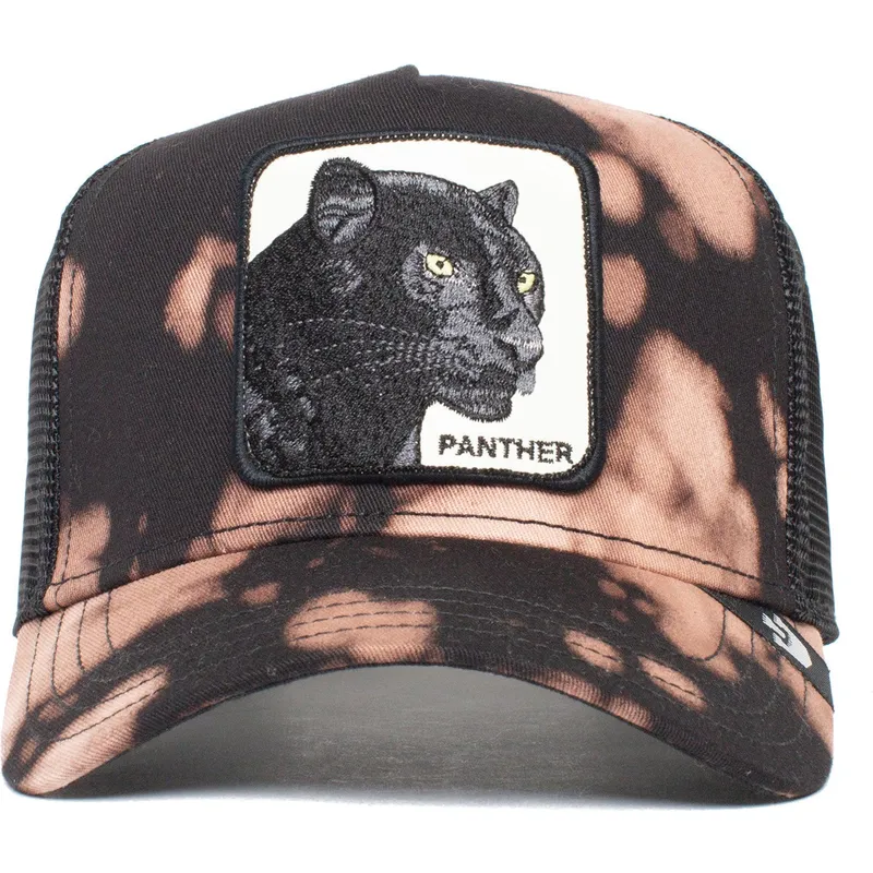 sort-trucker-kasket-panter-acid-panther-the-farm-fra-goorin-bros