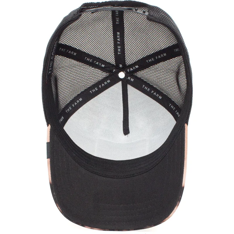 sort-trucker-kasket-panter-acid-panther-the-farm-fra-goorin-bros