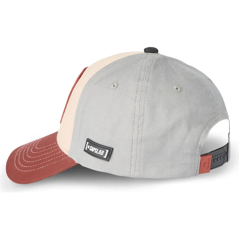 buet-kasket-beige-marinebla-og-rod-snapback-bugs-bunny-bu6-looney-tunes-fra-capslab