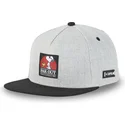 kasketter-flad-gra-snapback-snoopy-jordnodder-af-capslab