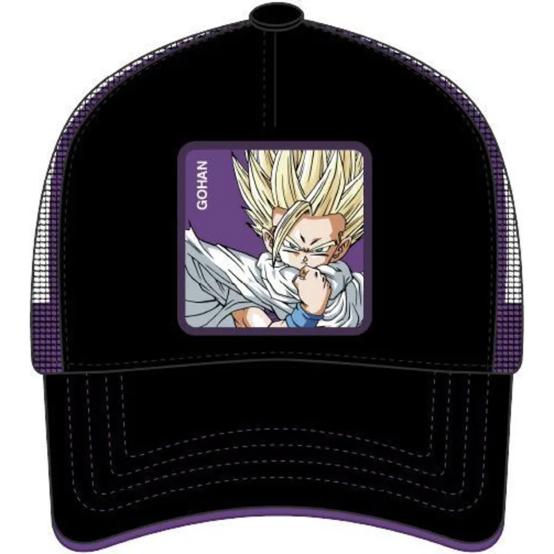 kasketter-buet-sort-snapback-son-gohan-dragon-ball-af-capslab