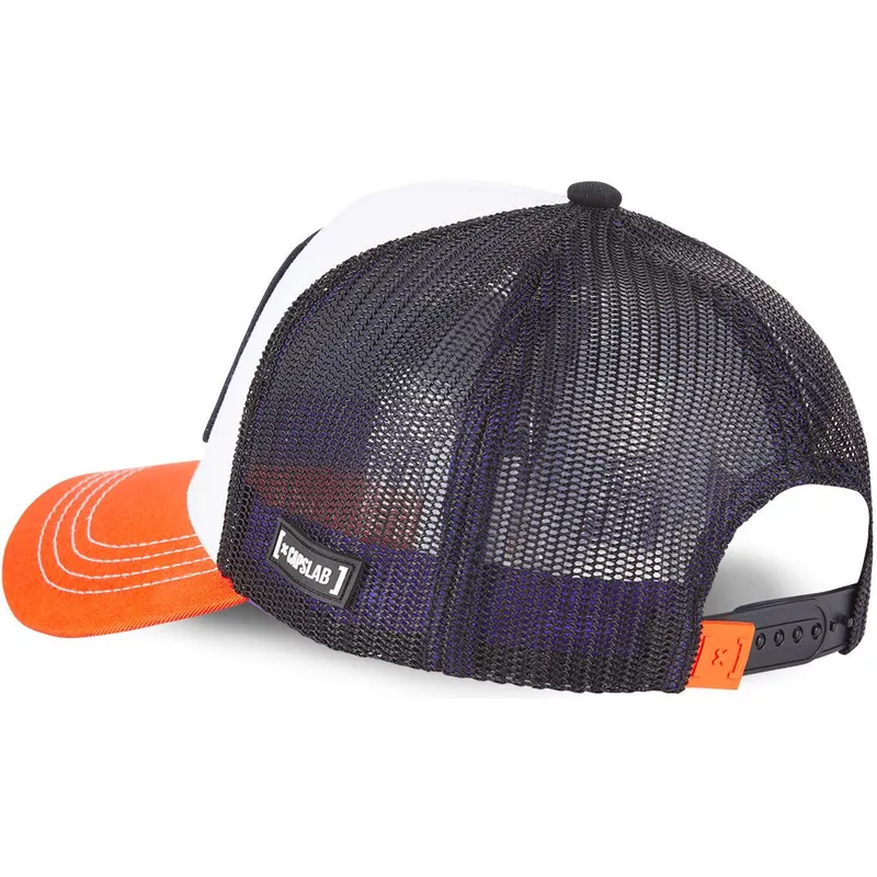 hvid-sort-og-orange-trucker-kasket-son-goku-barn-db3-gok2-dragon-ball-fra-capslab