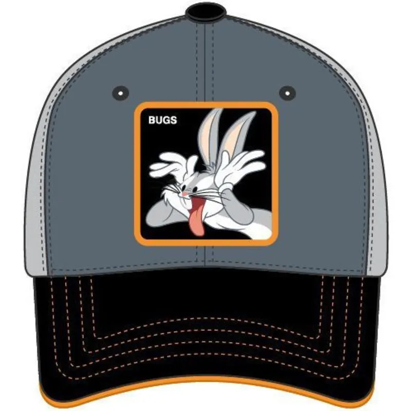 gra-justerbar-curved-cap-bugs-bunny-bu4-looney-tunes-fra-capslab