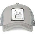 kasketter-buet-gra-snapback-snoopy-jordnodder-af-capslab