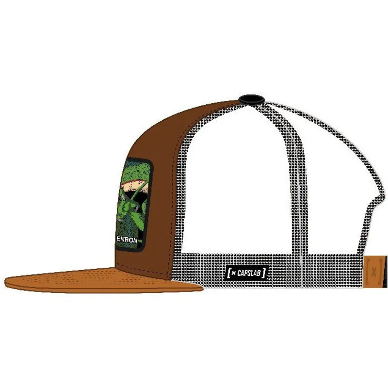 flad-trucker-kasket-brun-shenron-she5-dragon-ball-fra-capslab