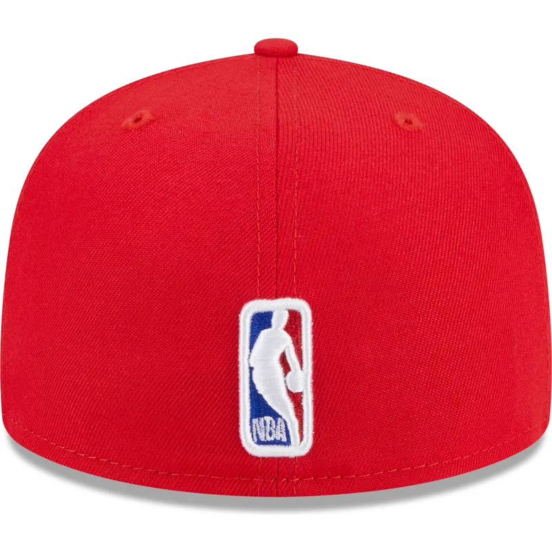 kasketter-flad-rod-tilpasset-59fifty-draft-edition-2023-fra-chicago-bulls-nba-af-new-era