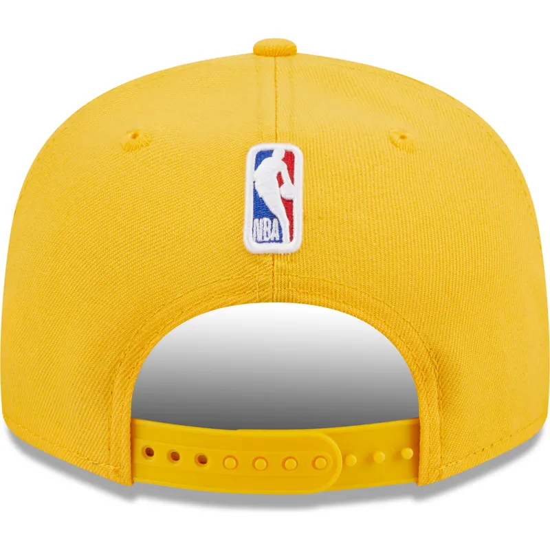 kasketter-flad-gul-snapback-9fifty-draft-edition-2023-fra-los-angeles-lakers-nba-af-new-era