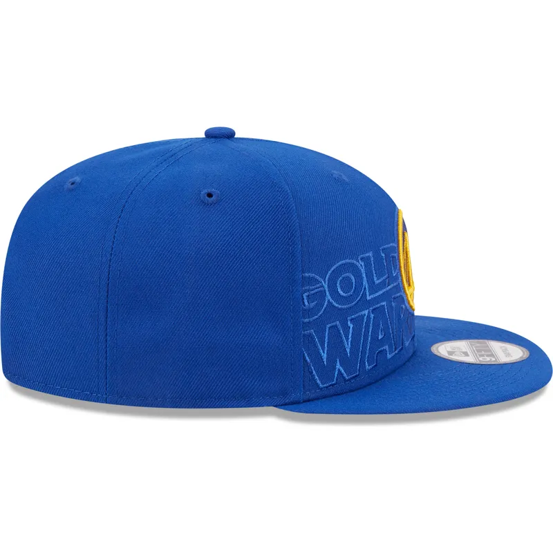 kasketter-flad-bla-snapback-9fifty-draft-edition-2023-fra-golden-state-warriors-nba-af-new-era