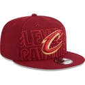 cleveland-cavaliers-nba-9fifty-draft-edition-2023-rod-snapback-flat-cap-fra-new-era