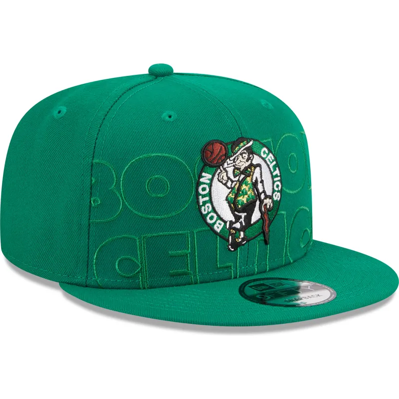 kasketter-flad-gron-snapback-9fifty-draft-edition-2023-fra-boston-celtics-nba-af-new-era