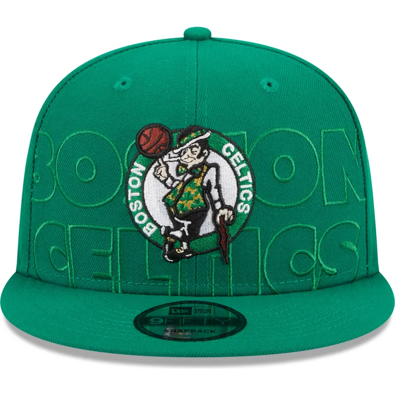 kasketter-flad-gron-snapback-9fifty-draft-edition-2023-fra-boston-celtics-nba-af-new-era