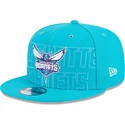kasketter-flad-bla-snapback-9fifty-draft-edition-2023-fra-charlotte-hornets-nba-af-new-era