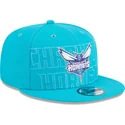 kasketter-flad-bla-snapback-9fifty-draft-edition-2023-fra-charlotte-hornets-nba-af-new-era