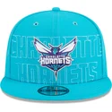 kasketter-flad-bla-snapback-9fifty-draft-edition-2023-fra-charlotte-hornets-nba-af-new-era