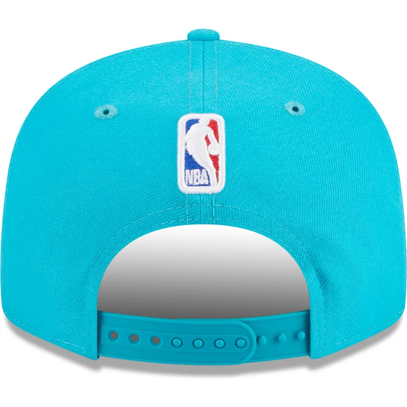 kasketter-flad-bla-snapback-9fifty-draft-edition-2023-fra-charlotte-hornets-nba-af-new-era