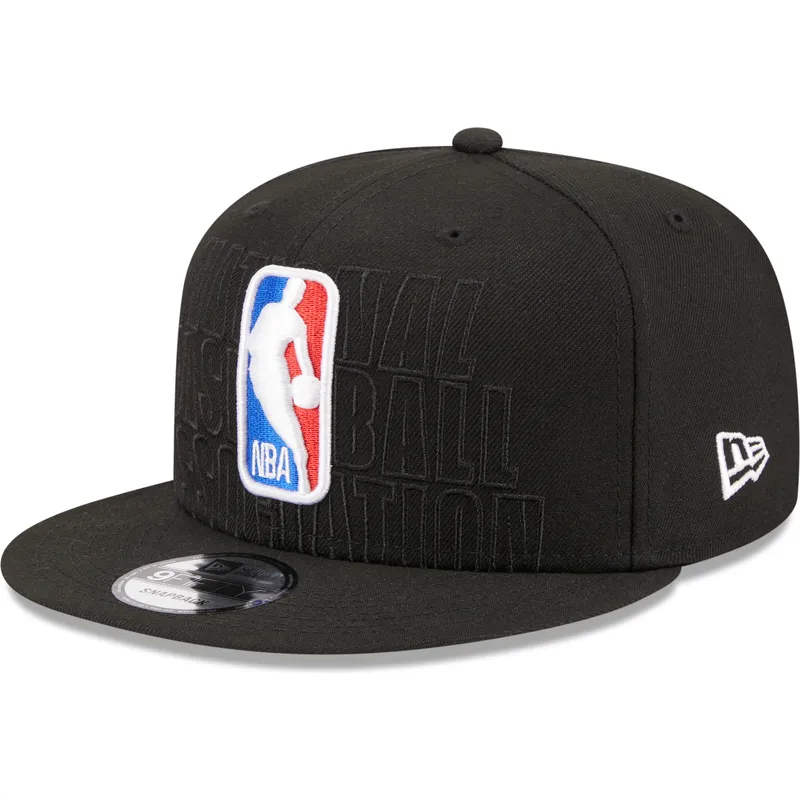 kasketter-flad-sort-snapback-9fifty-draft-edition-2023-fra-nba-af-new-era