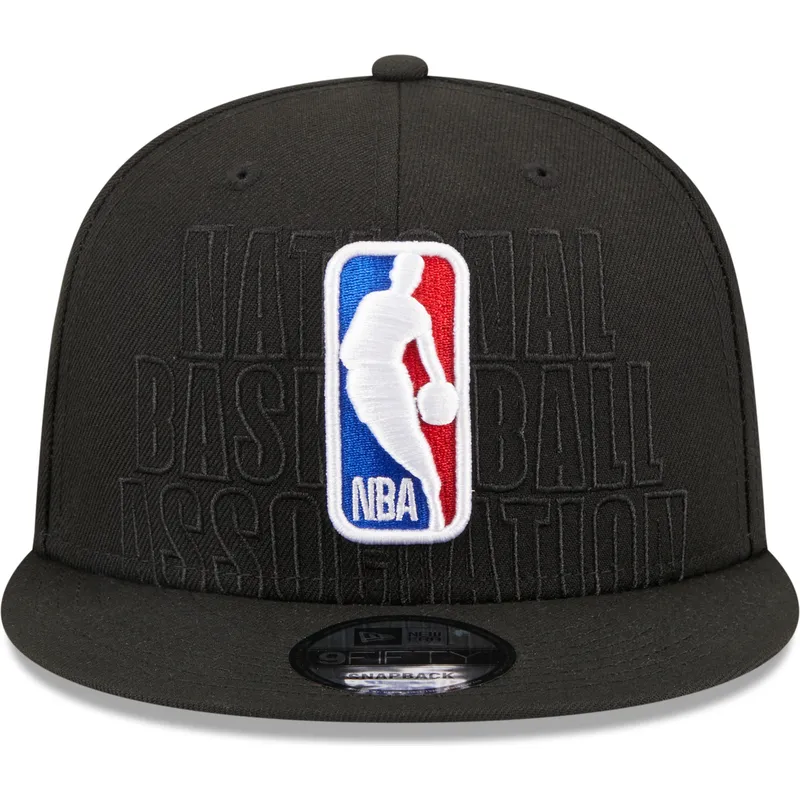 kasketter-flad-sort-snapback-9fifty-draft-edition-2023-fra-nba-af-new-era