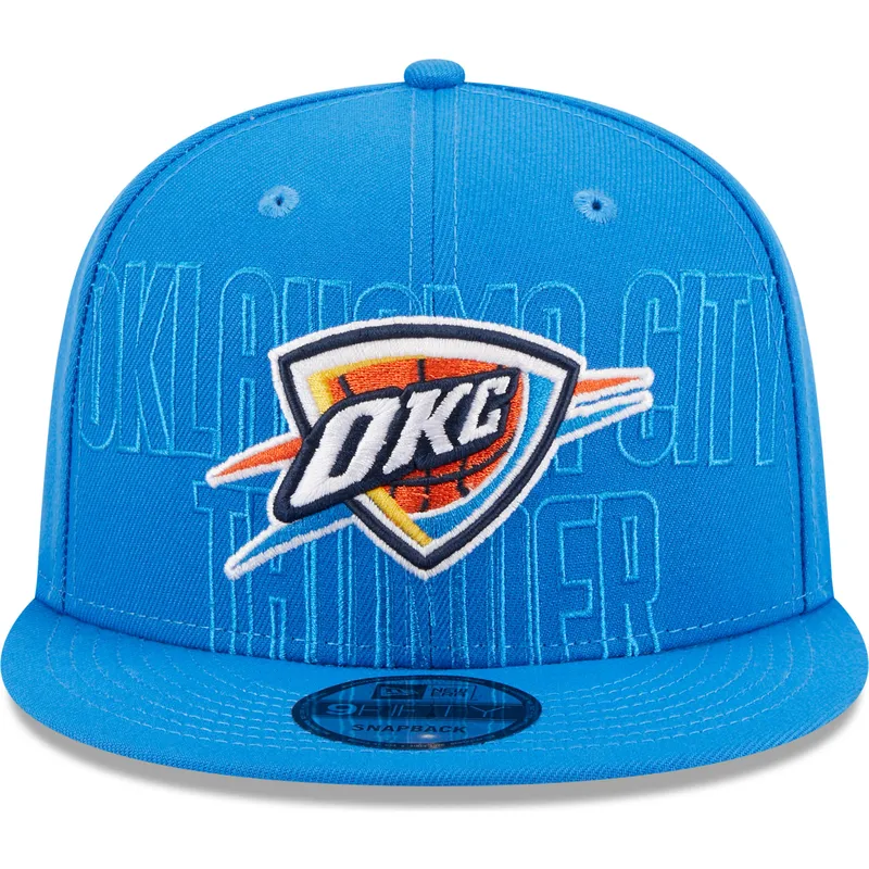 kasketter-flad-bla-snapback-9fifty-draft-edition-2023-fra-oklahoma-city-thunder-nba-af-new-era