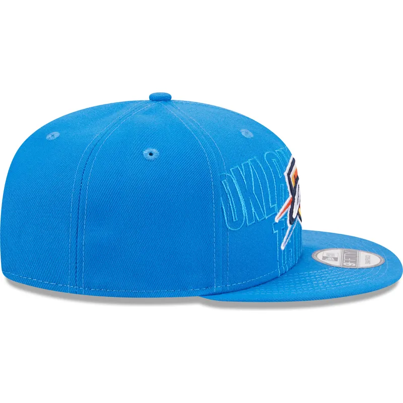 kasketter-flad-bla-snapback-9fifty-draft-edition-2023-fra-oklahoma-city-thunder-nba-af-new-era