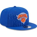 bla-flad-snapback-kasket-9fifty-draft-edition-2023-fra-new-york-knicks-nba-fra-new-era