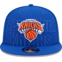 bla-flad-snapback-kasket-9fifty-draft-edition-2023-fra-new-york-knicks-nba-fra-new-era