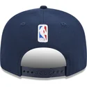 kasketter-flad-marinebla-snapback-9fifty-draft-edition-2023-fra-minnesota-timberwolves-nba-af-new-era