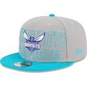 kasketter-flad-gra-snapback-9fifty-draft-edition-2023-fra-charlotte-hornets-nba-af-new-era