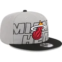 kasketter-flad-gra-snapback-9fifty-draft-edition-2023-fra-miami-heat-nba-af-new-era