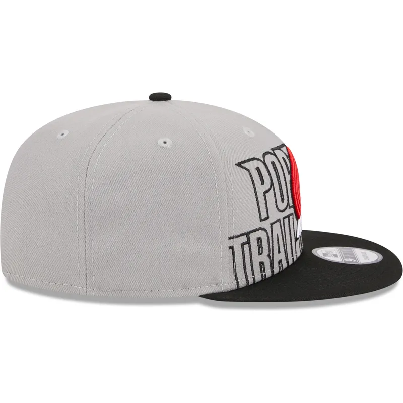 gra-og-sort-flat-cap-snapback-9fifty-draft-edition-2023-fra-portland-trail-blazers-nba-fra-new-era