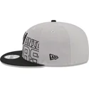 san-antonio-spurs-nba-new-era-9fifty-draft-edition-2023-gra-og-sort-snapback-kasket