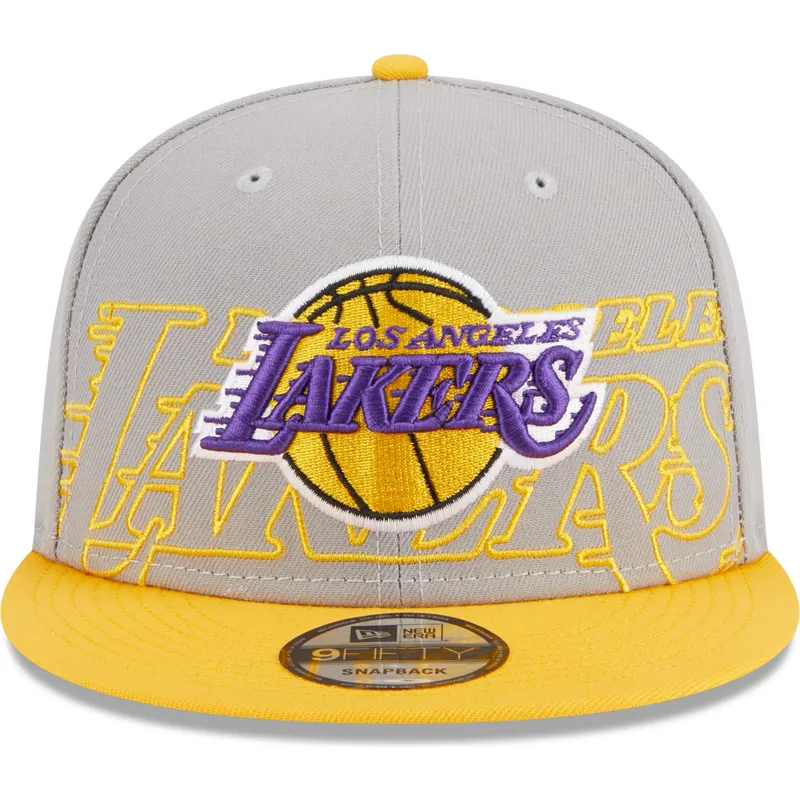 kasketter-flad-gra-snapback-9fifty-draft-edition-2023-fra-los-angeles-lakers-nba-af-new-era