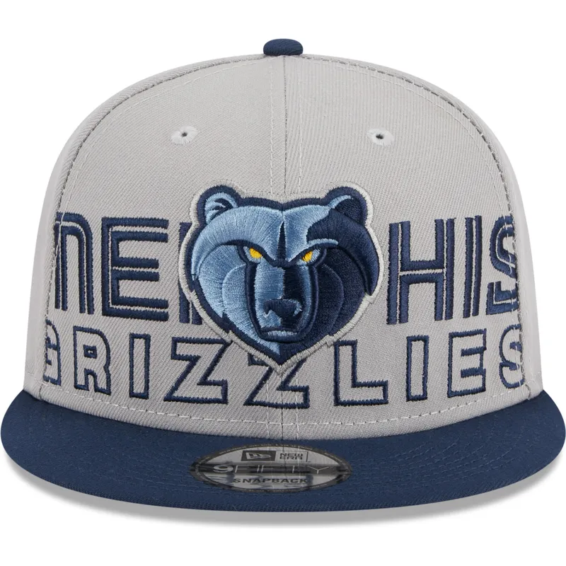 kasketter-flad-gra-snapback-9fifty-draft-edition-2023-fra-memphis-grizzlies-nba-af-new-era