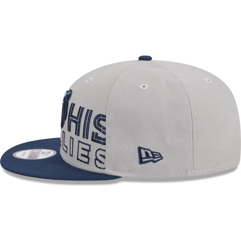 kasketter-flad-gra-snapback-9fifty-draft-edition-2023-fra-memphis-grizzlies-nba-af-new-era