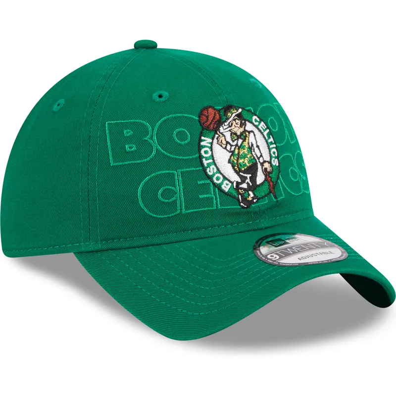 gron-justerbar-kurvet-kasket-9twenty-draft-edition-2023-fra-boston-celtics-nba-fra-new-era