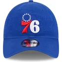 kasketter-buet-bla-justerbar-rem-9twenty-draft-edition-2023-fra-philadelphia-76ers-nba-af-new-era
