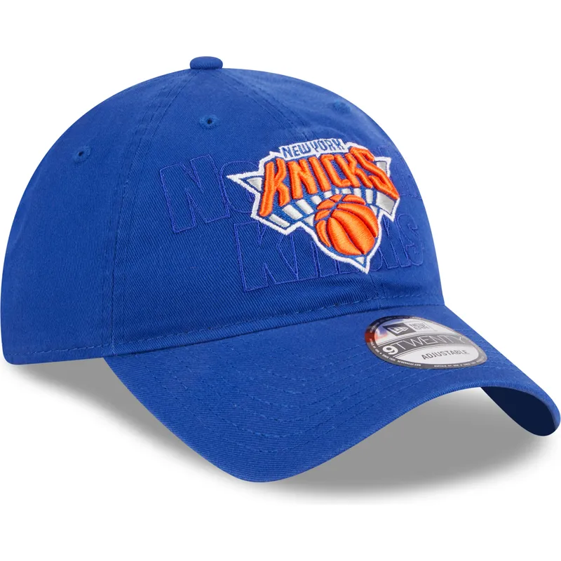 bla-justerbar-kurvet-kasket-9twenty-draft-edition-2023-fra-new-york-knicks-nba-fra-new-era