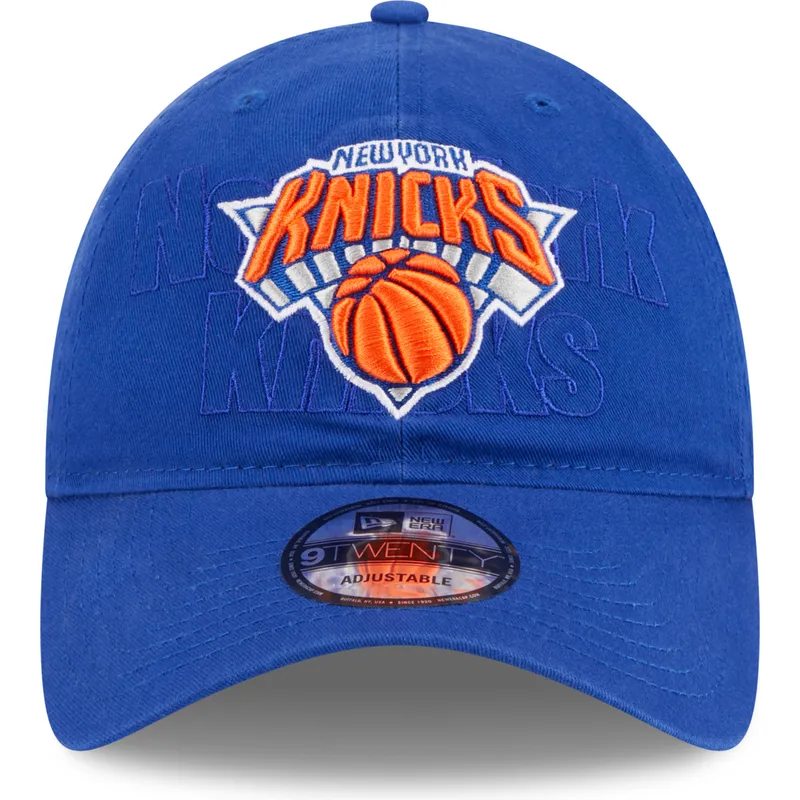 bla-justerbar-kurvet-kasket-9twenty-draft-edition-2023-fra-new-york-knicks-nba-fra-new-era