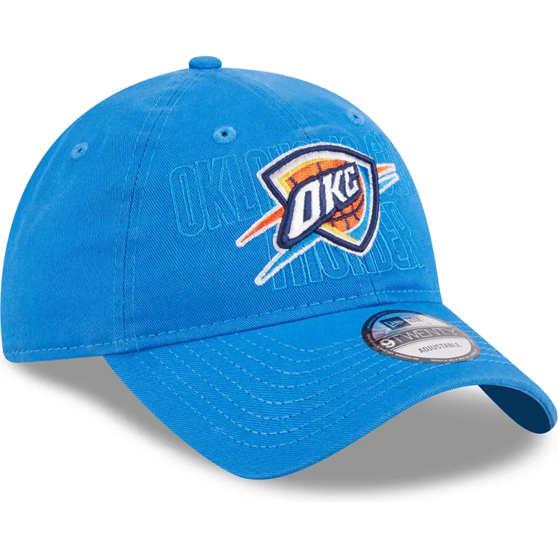 bla-justerbar-kurvet-kasket-9twenty-draft-edition-2023-fra-oklahoma-city-thunder-nba-fra-new-era