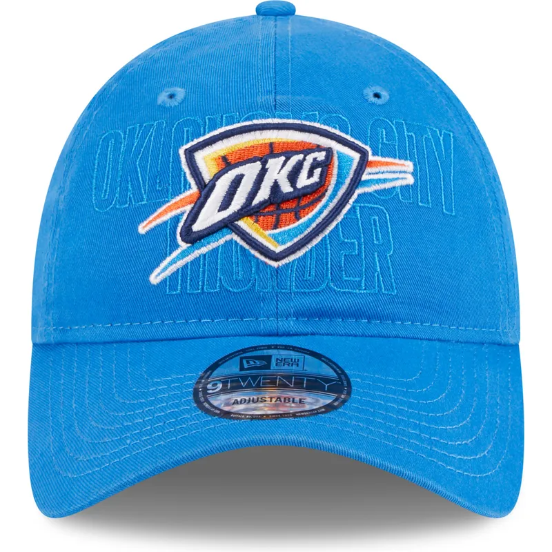 bla-justerbar-kurvet-kasket-9twenty-draft-edition-2023-fra-oklahoma-city-thunder-nba-fra-new-era