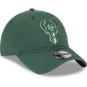 gron-justerbar-kurvet-kasket-9twenty-draft-edition-2023-fra-milwaukee-bucks-nba-fra-new-era
