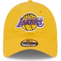 kasketter-buet-gul-justerbar-rem-9twenty-draft-edition-2023-fra-los-angeles-lakers-nba-af-new-era
