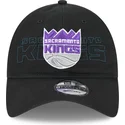 sort-justerbar-buet-kasket-9twenty-draft-edition-2023-fra-sacramento-kings-nba-fra-new-era