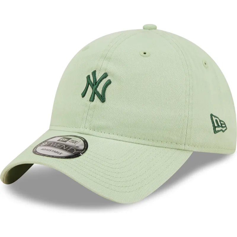 kasketter-buet-gron-justerbar-rem-claro-9twenty-mini-fra-new-york-yankees-mlb-af-new-era