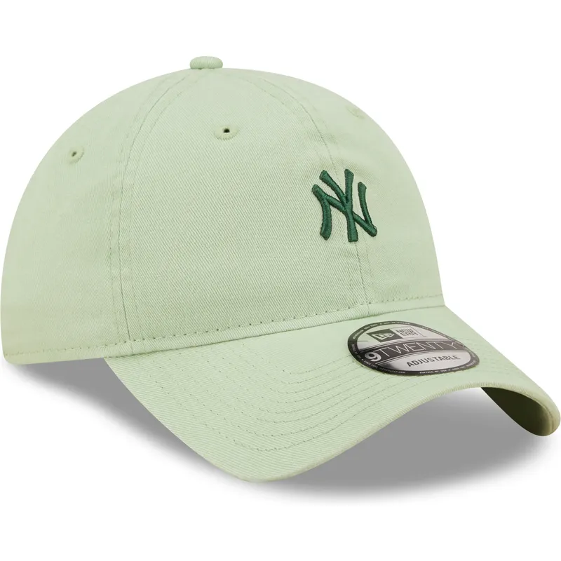 kasketter-buet-gron-justerbar-rem-claro-9twenty-mini-fra-new-york-yankees-mlb-af-new-era