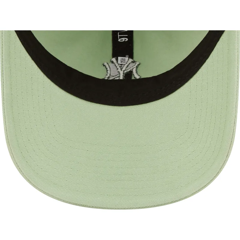 kasketter-buet-gron-justerbar-rem-claro-9twenty-mini-fra-new-york-yankees-mlb-af-new-era