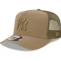 kasketter-buet-gron-snapback-a-frame-tech-ripstop-fra-new-york-yankees-mlb-af-new-era
