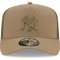 kasketter-buet-gron-snapback-a-frame-tech-ripstop-fra-new-york-yankees-mlb-af-new-era