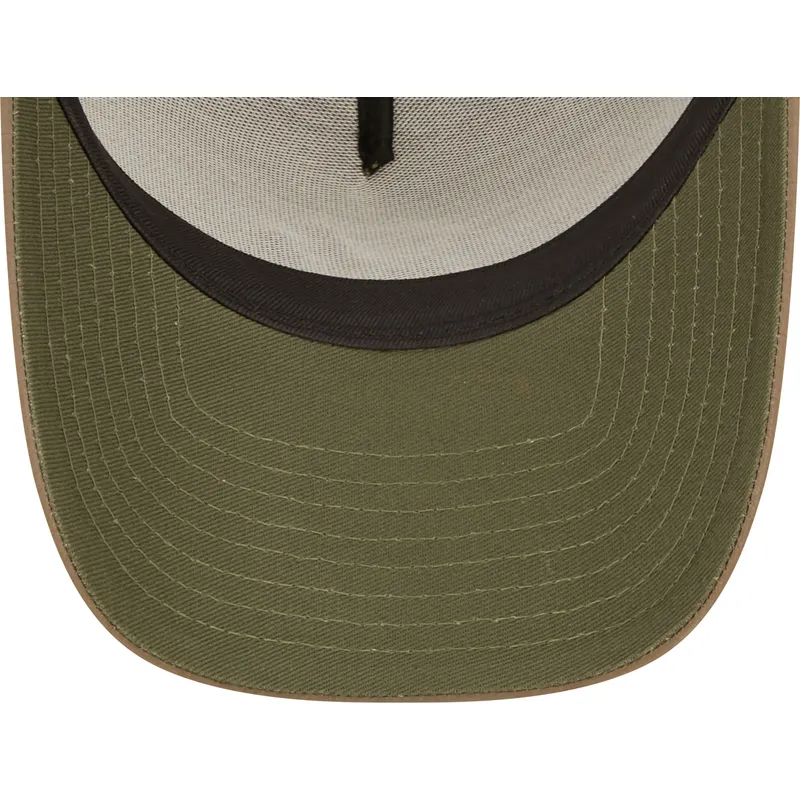 kasketter-buet-gron-snapback-a-frame-tech-ripstop-fra-new-york-yankees-mlb-af-new-era
