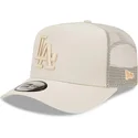 kasketter-buet-beige-snapback-a-frame-tech-ripstop-fra-los-angeles-dodgers-mlb-af-new-era