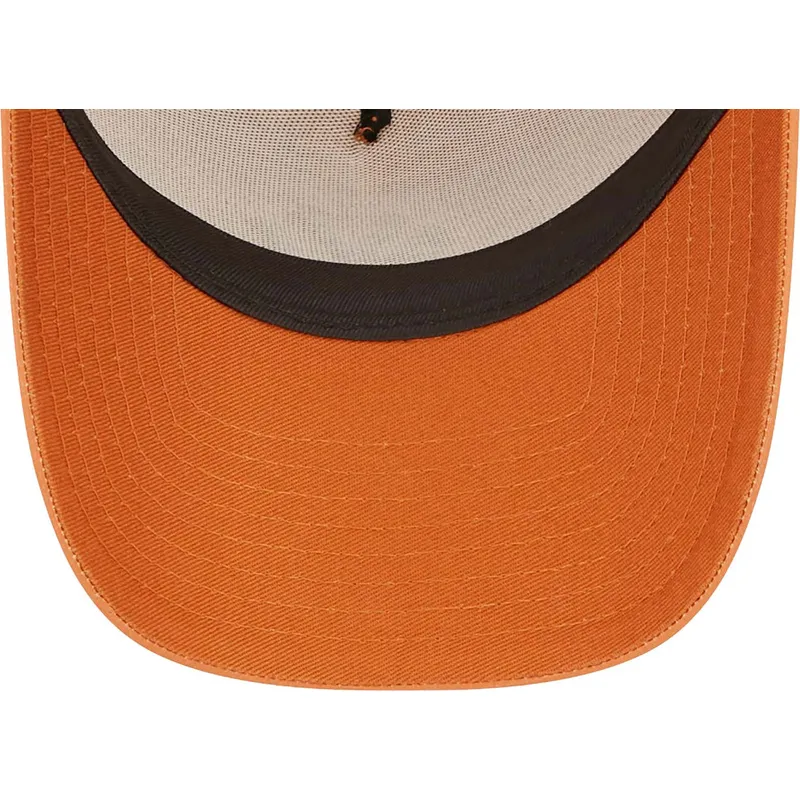 kasketter-buet-brun-snapback-a-frame-tech-ripstop-fra-new-york-yankees-mlb-af-new-era